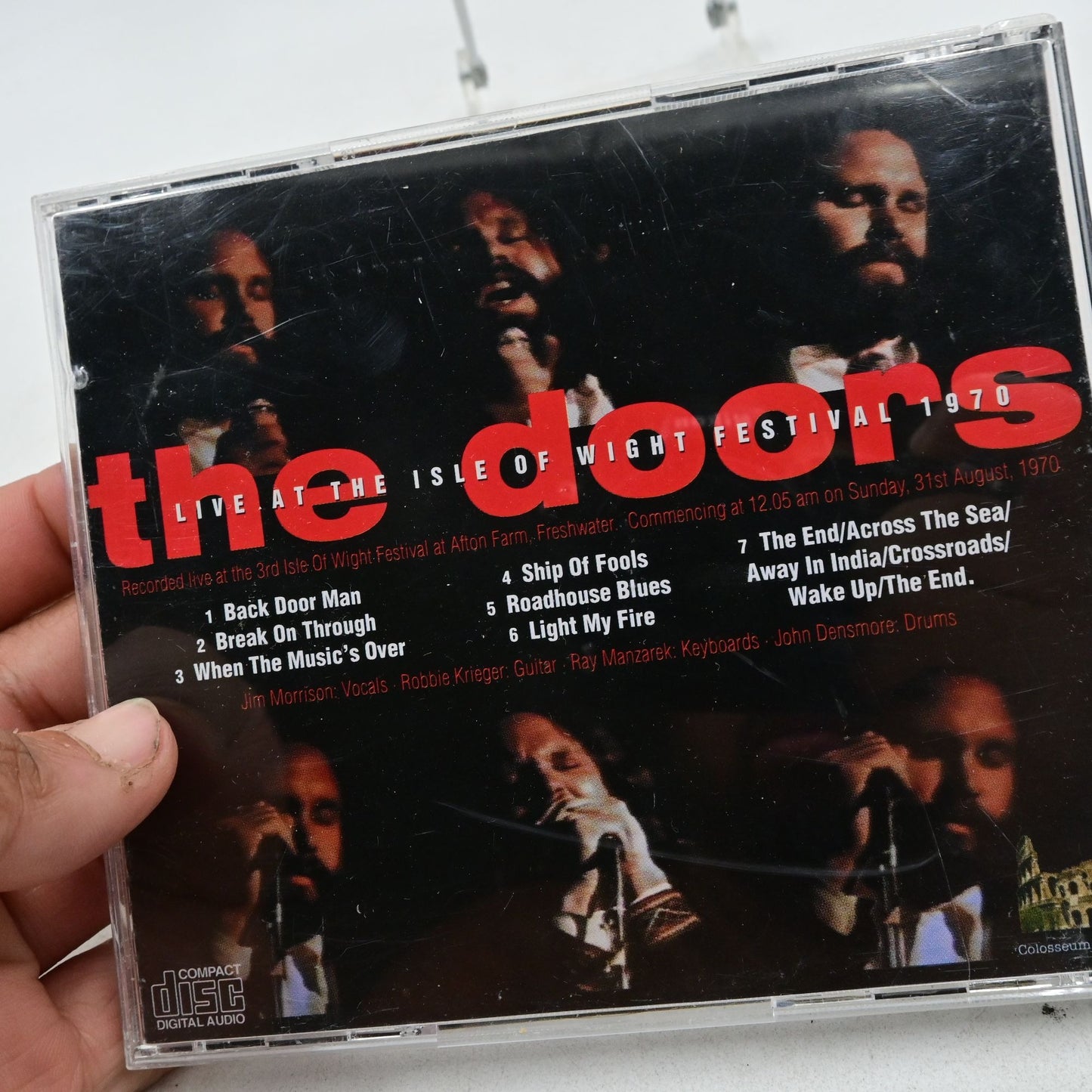 The Doors Palace Of Exile Live At The Isle Of Wight Festival Italian Import CD