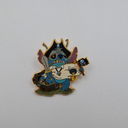 Disney Pirates Of The Caribbean Pirate Stitch Pin