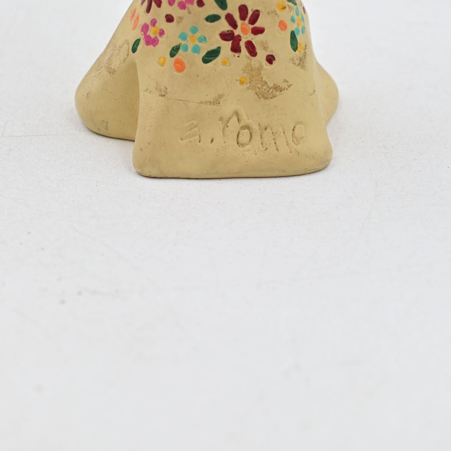 April Romo De Vivar Folk Art Native American Angel Southwest 4" - Vintage