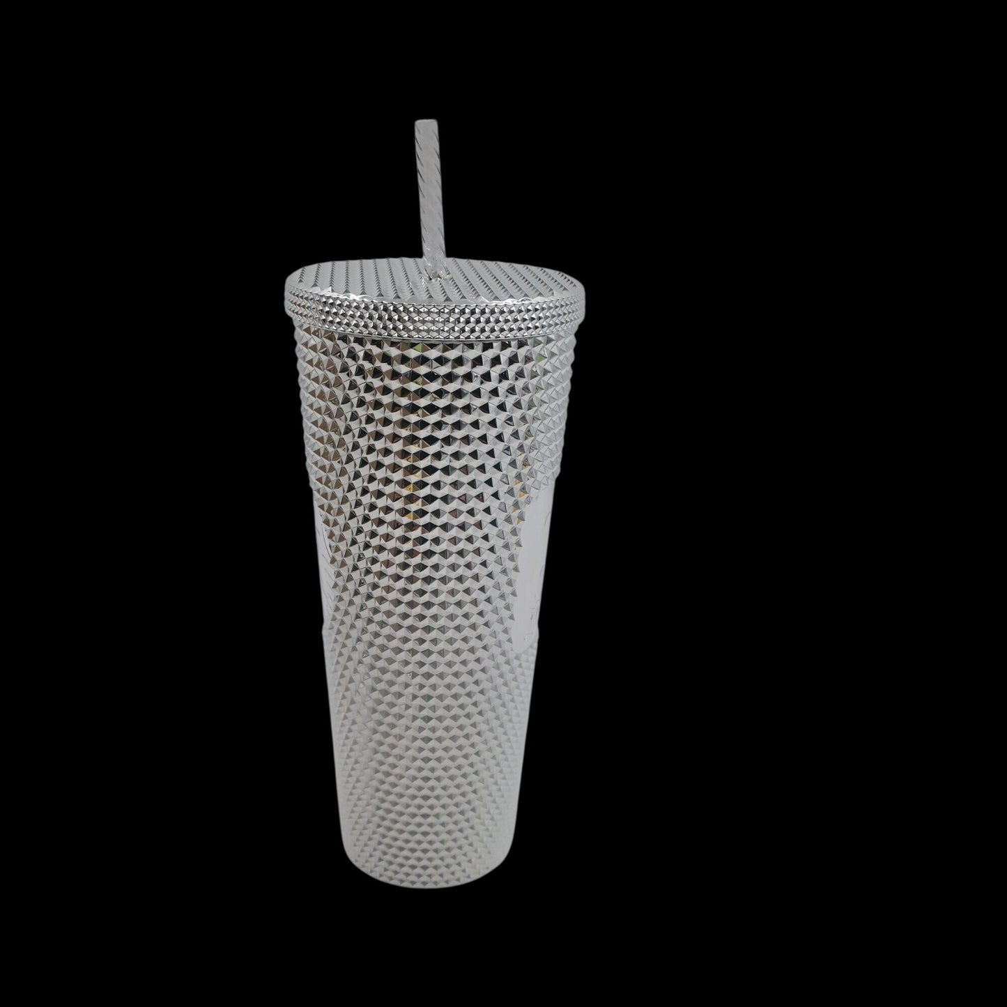 Disney Parks Disney100 Platinum Bling Studded Starbucks Tumbler Mickey Mouse