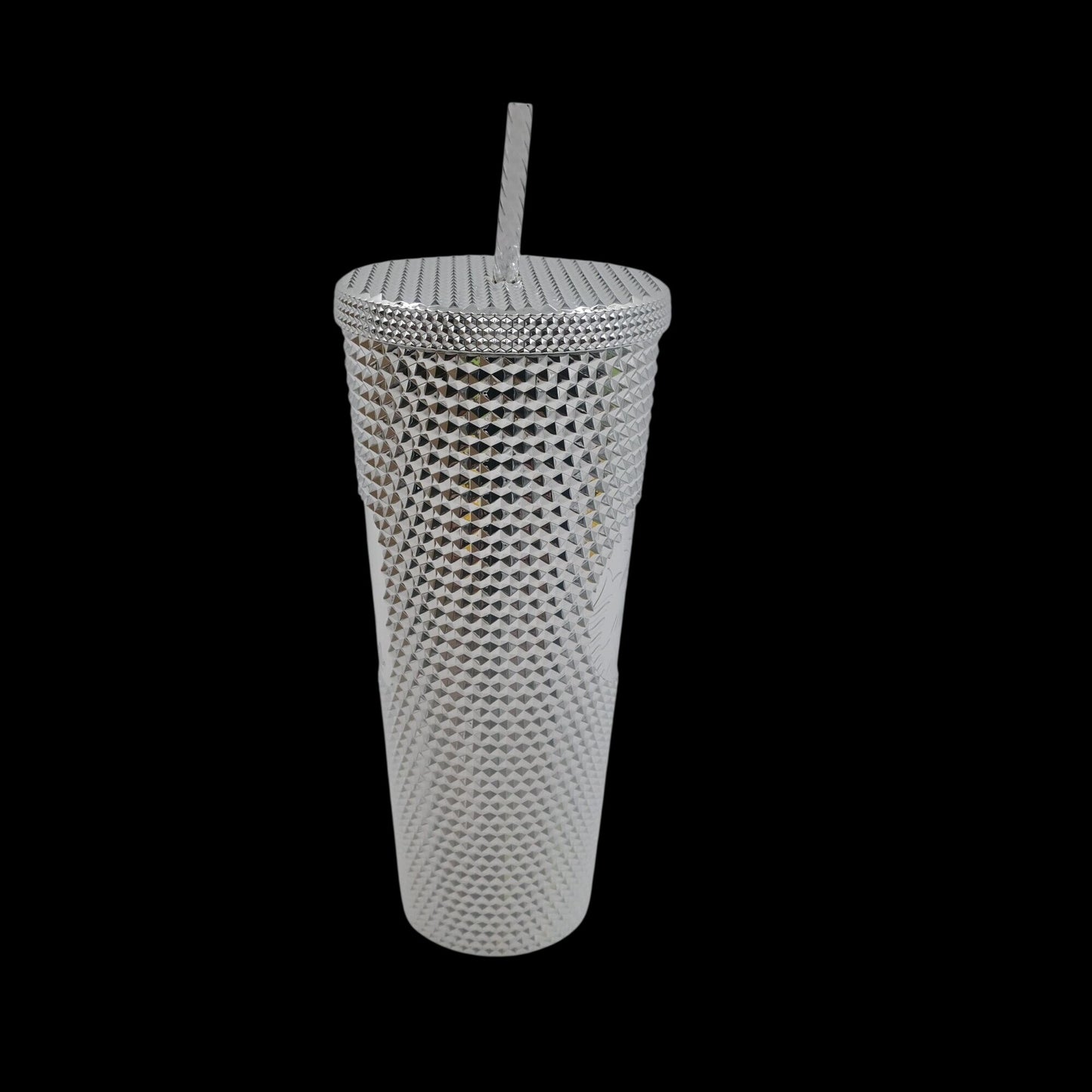 Disney Parks Disney100 Platinum Bling Studded Starbucks Tumbler Mickey Mouse