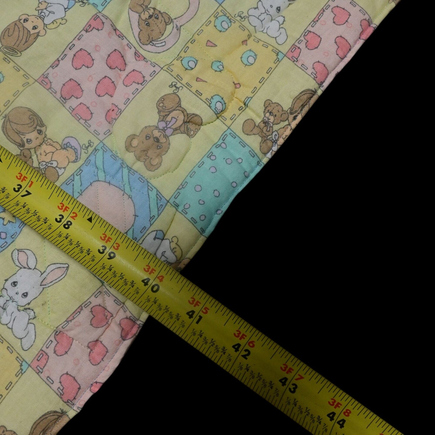 Precious Moments Nursery Baby Blanket Angel Hand Made