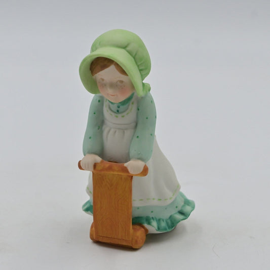 Vintage Holly Hobbie What Fun Miniature Series Figure
