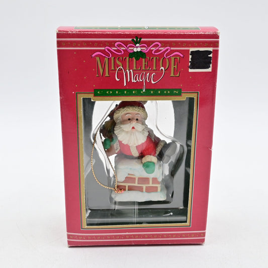 Mistletoe Magic Collection Santa Claus Christmas Vintage Ornament