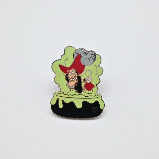 Disney Pin WDW Hidden Mickey Collection Captain Hook Villains in Cauldrons