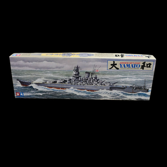 Tamiya Japanese Battleship Yamato 1/350 Scale Model Kit Vintage 1979 Unsealed