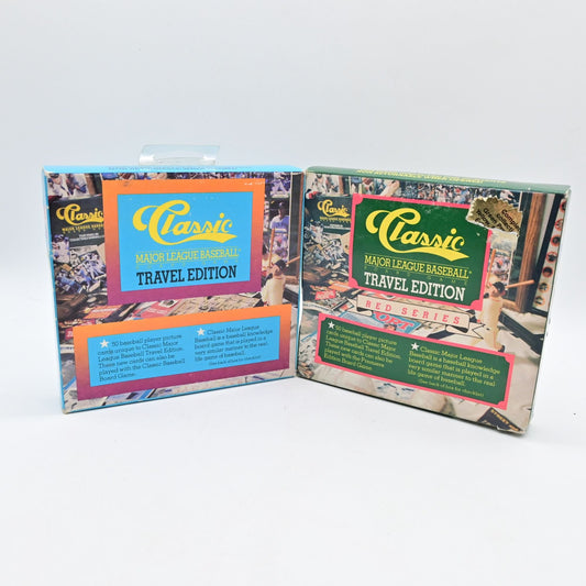 Classic MLB Board Game Travel Edition & Travel Edition Red Series Bundle
