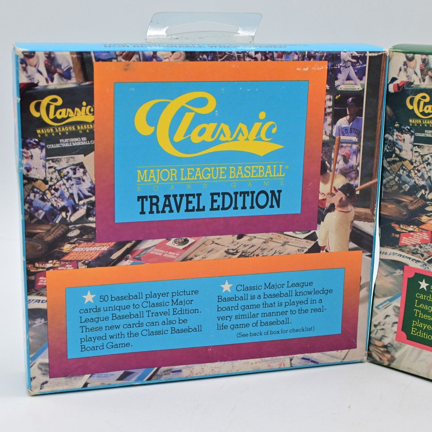 Classic MLB Board Game Travel Edition & Travel Edition Red Series Bundle