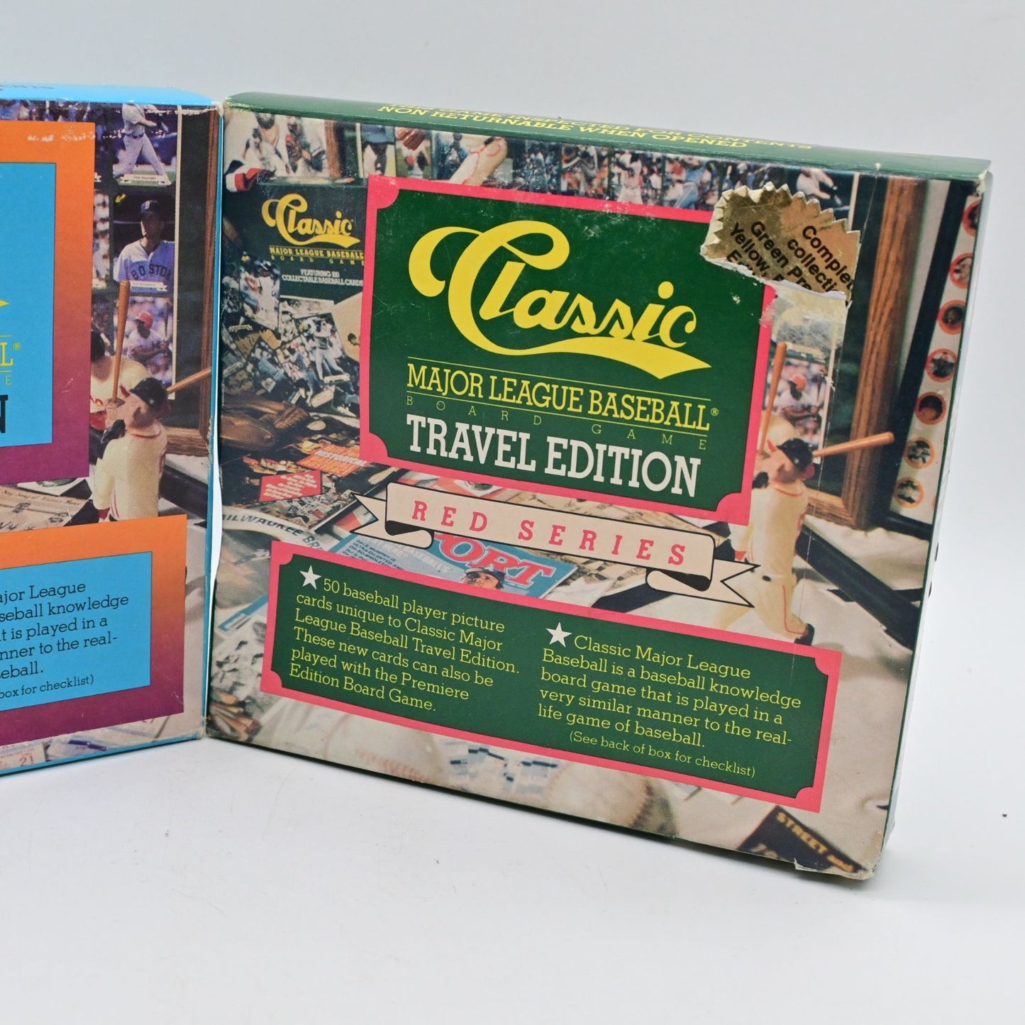 Classic MLB Board Game Travel Edition & Travel Edition Red Series Bundle