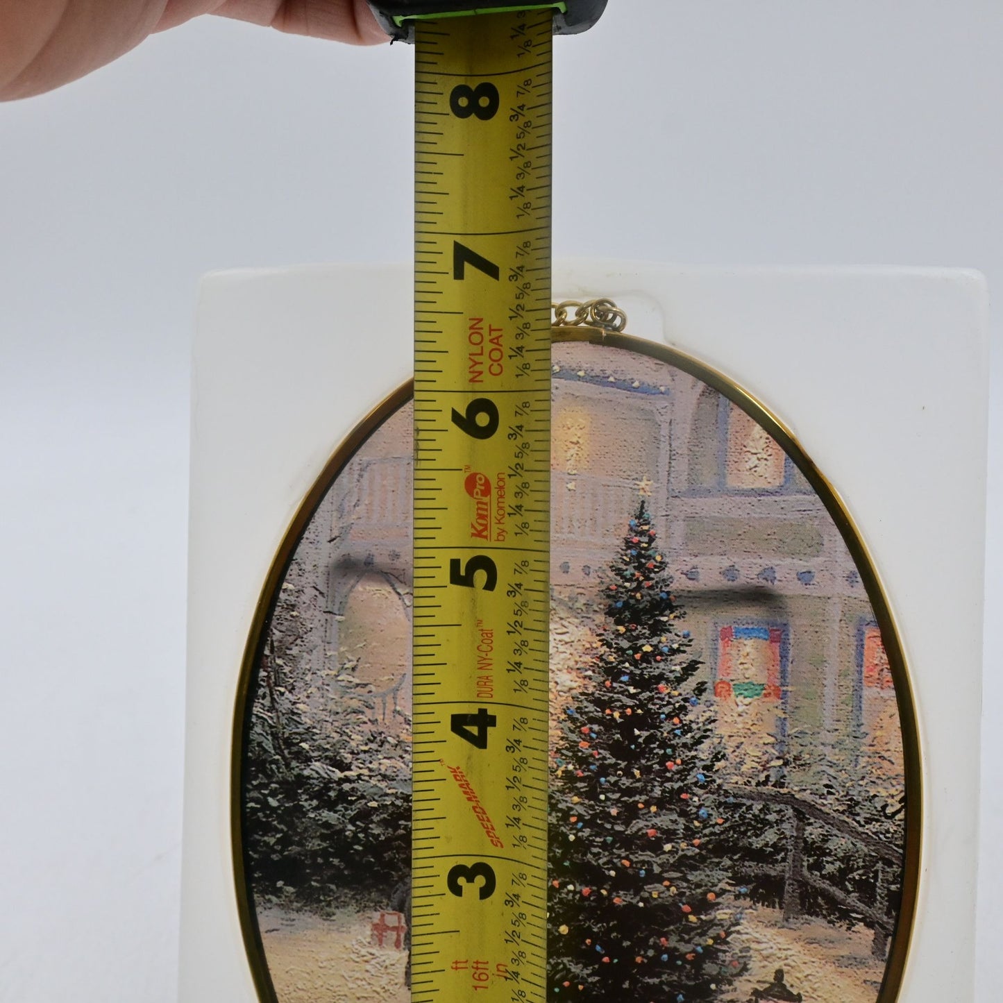Thomas Kinkade Art Sun Catcher Kids With Christmas Tree By Via Vermont