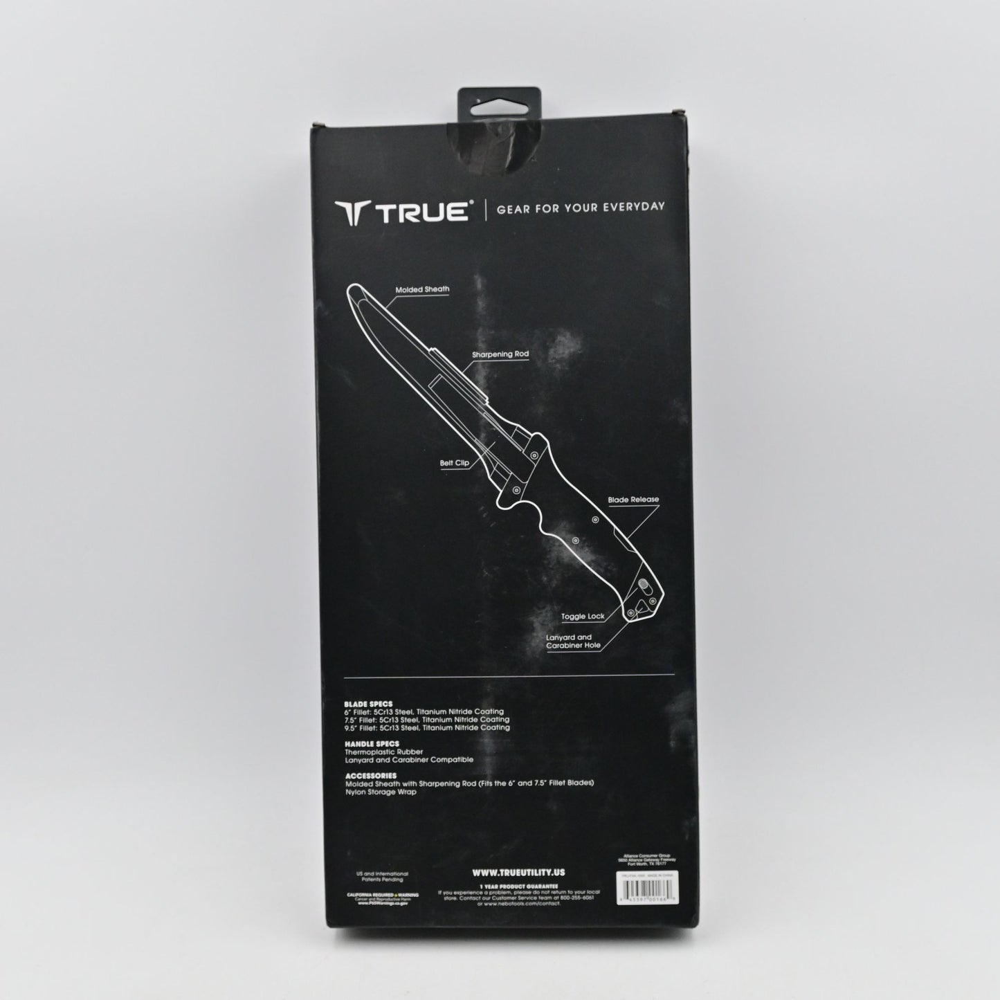 True Swift Edge Fish Fillet Kit With TPR Handle & Replaceable Blades