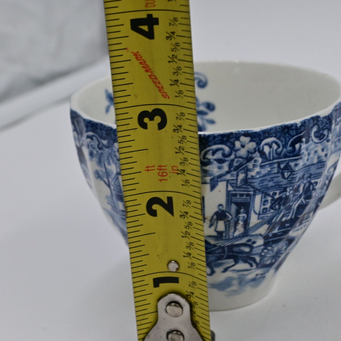 Johnson Bros Coaching Scenes Teacup & Saucer Single Replacement