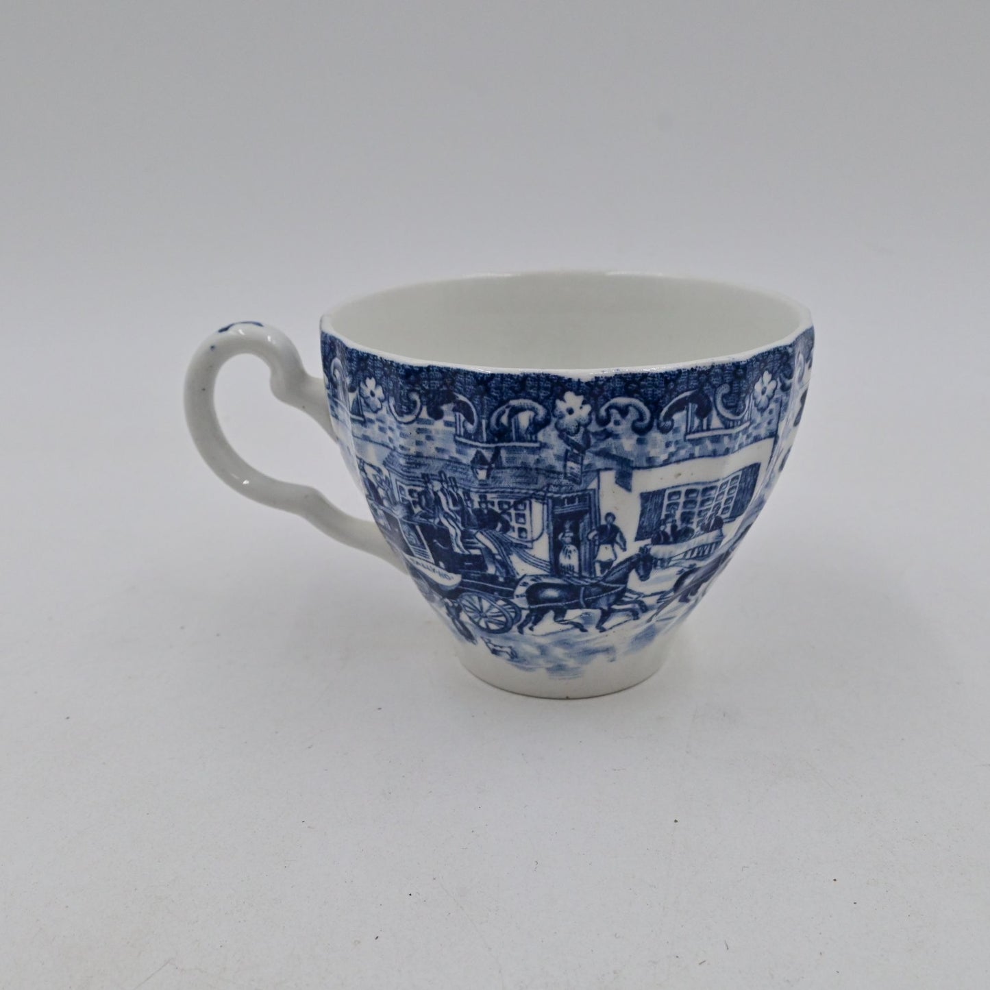 Johnson Bros Coaching Scenes Teacup & Saucer Single Replacement