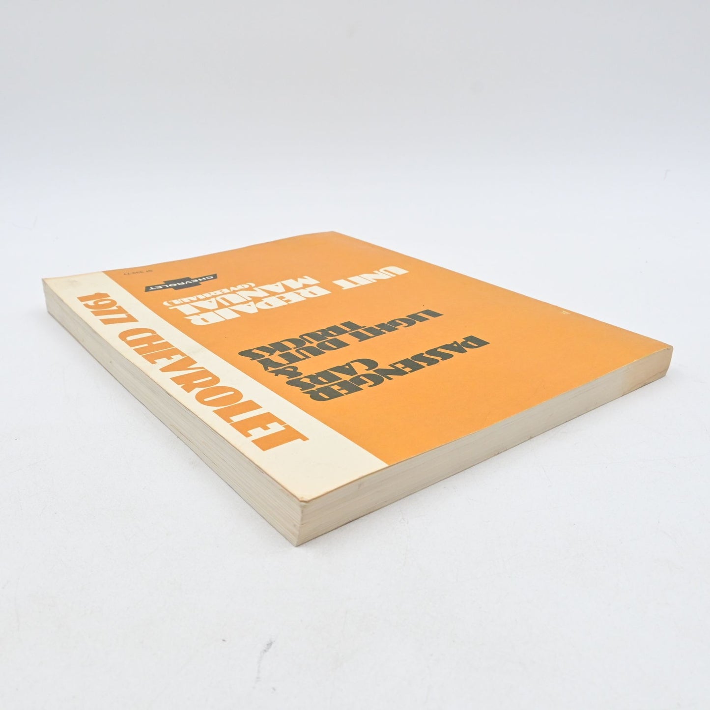 Chevrolet Passenger Cars & Light Duty Trucks Unit Repair Manual Vintage 1977