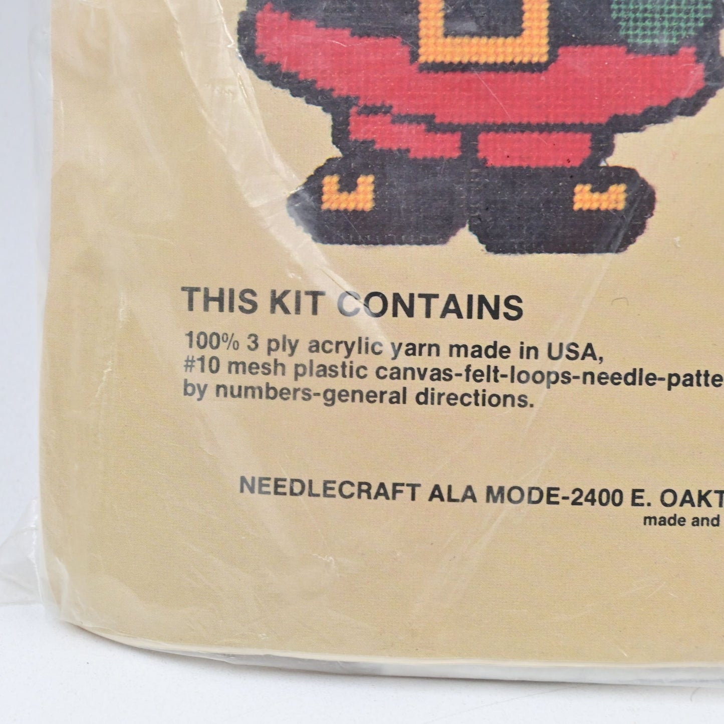 Needlepoint by Numbers Kit -Mr. & Mrs. Santa Claus Vintage New Sealed