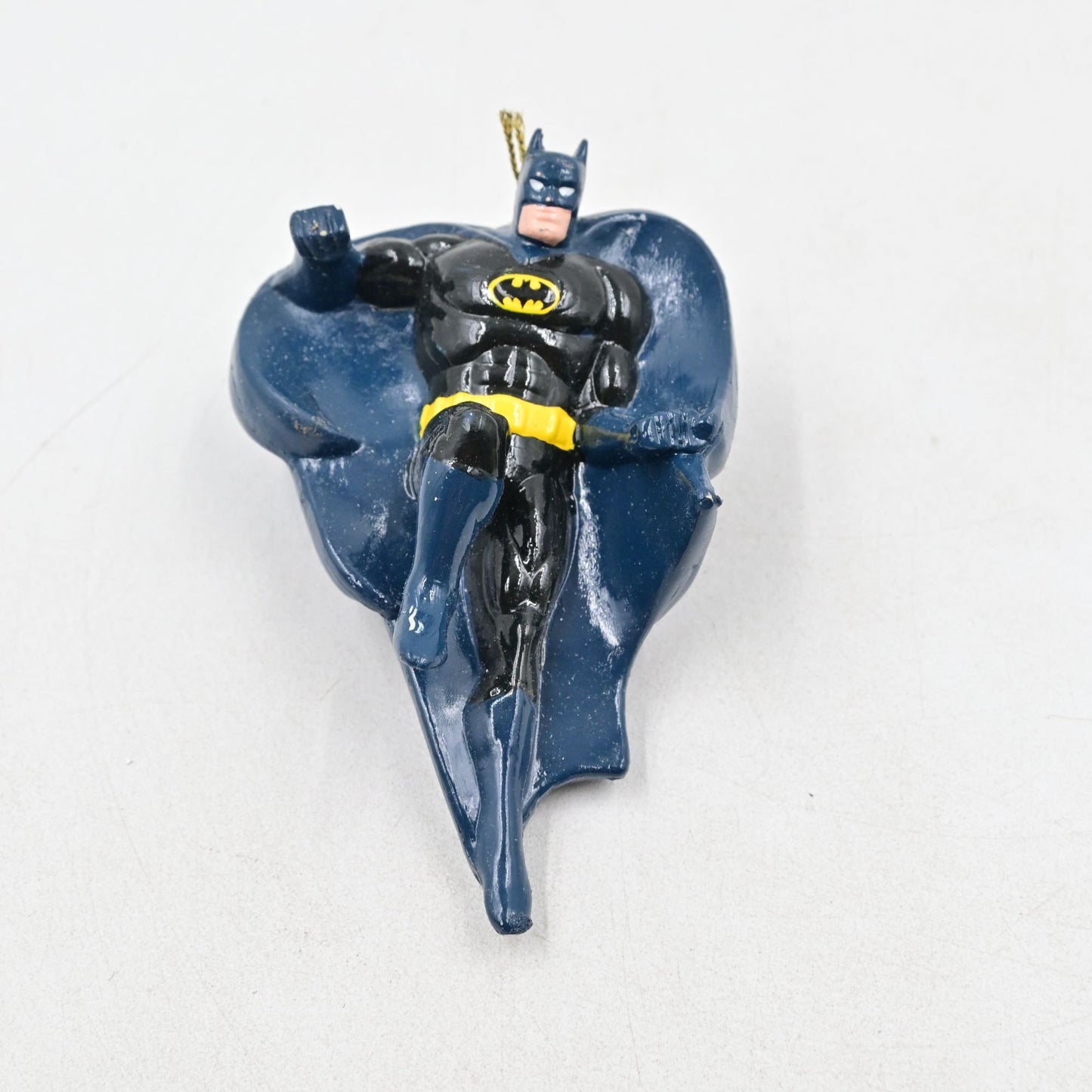 Hallmark Keepsake DC Comics The Batmobile 2003 & Kurt Adler Batman Ornaments