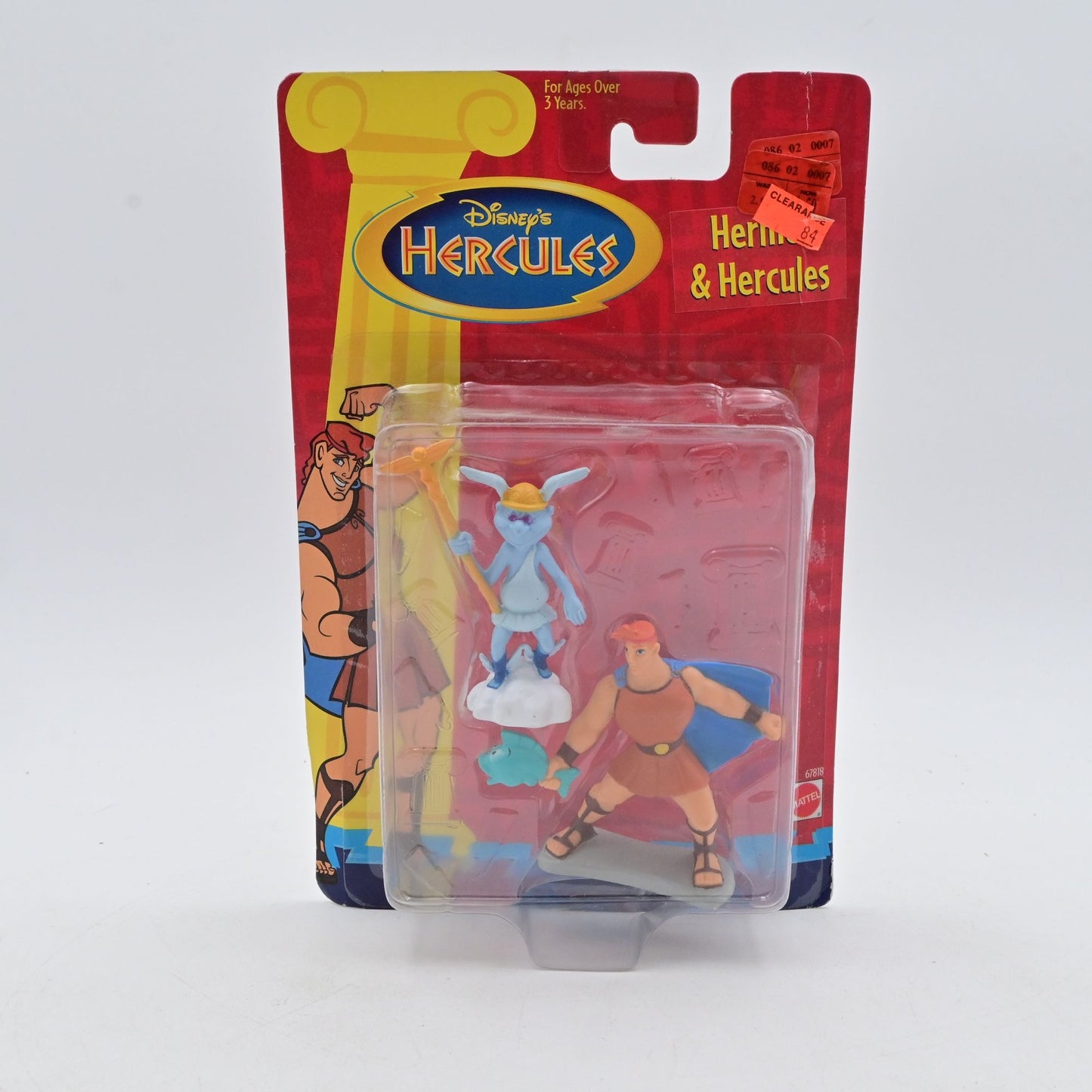 Disney's Hercules Hermes & Hercules Figures