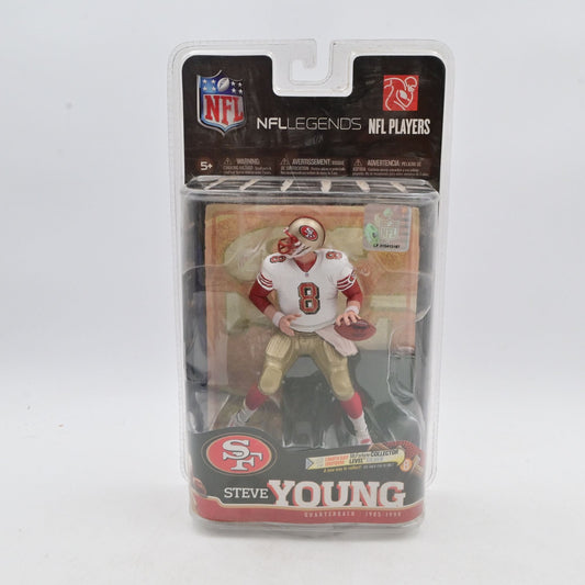 Mcfarlane Sports NFL Legends Steve Young Action Figure McFarlane Series 6