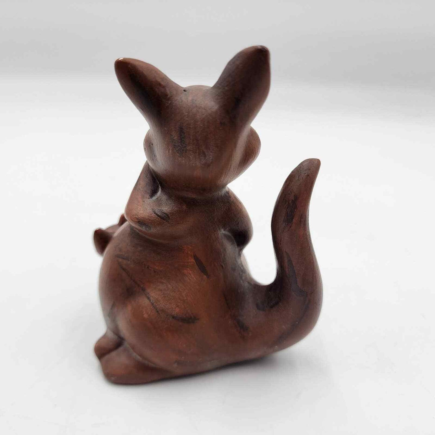 Vintage Kangaroo With Joey Figurine