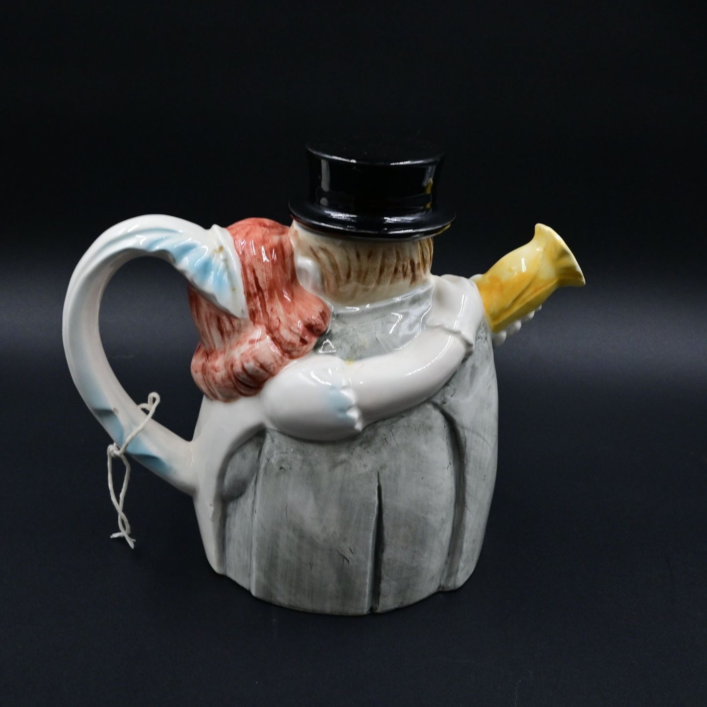 Department 56 Bridge & Groom Tea Time Vintage 1988 Teapot