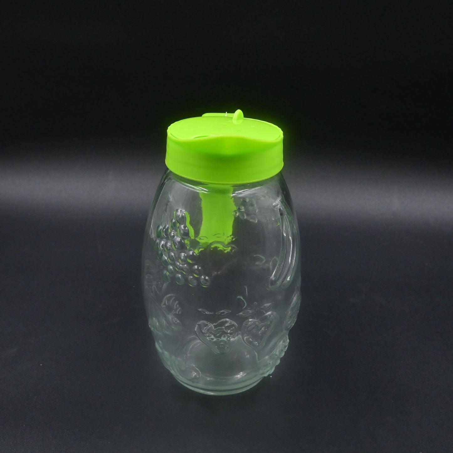 Solmaz Mercan Green Glass Juice Pitcher Vintage 1970's