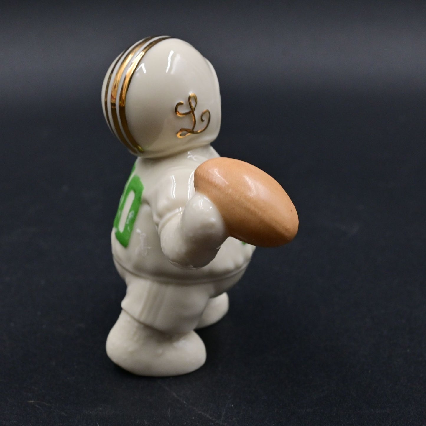 Lenox Touchdown Snowman Football Figure Vintage 2000