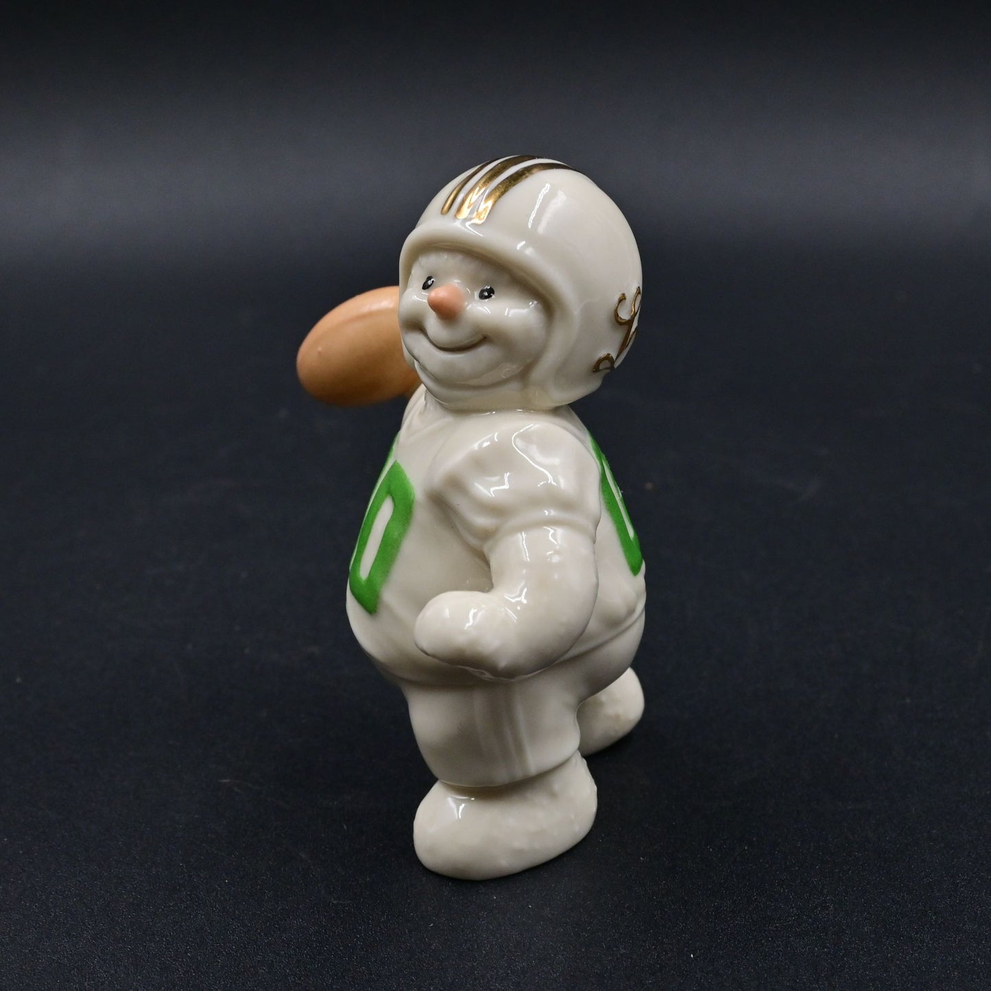 Lenox Touchdown Snowman Football Figure Vintage 2000