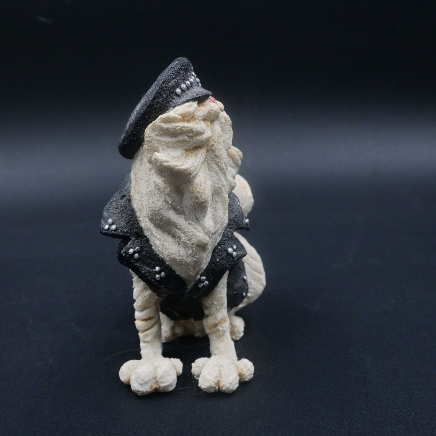 A Breed Apart Persian Biker Cat Resin Vintage Figurine