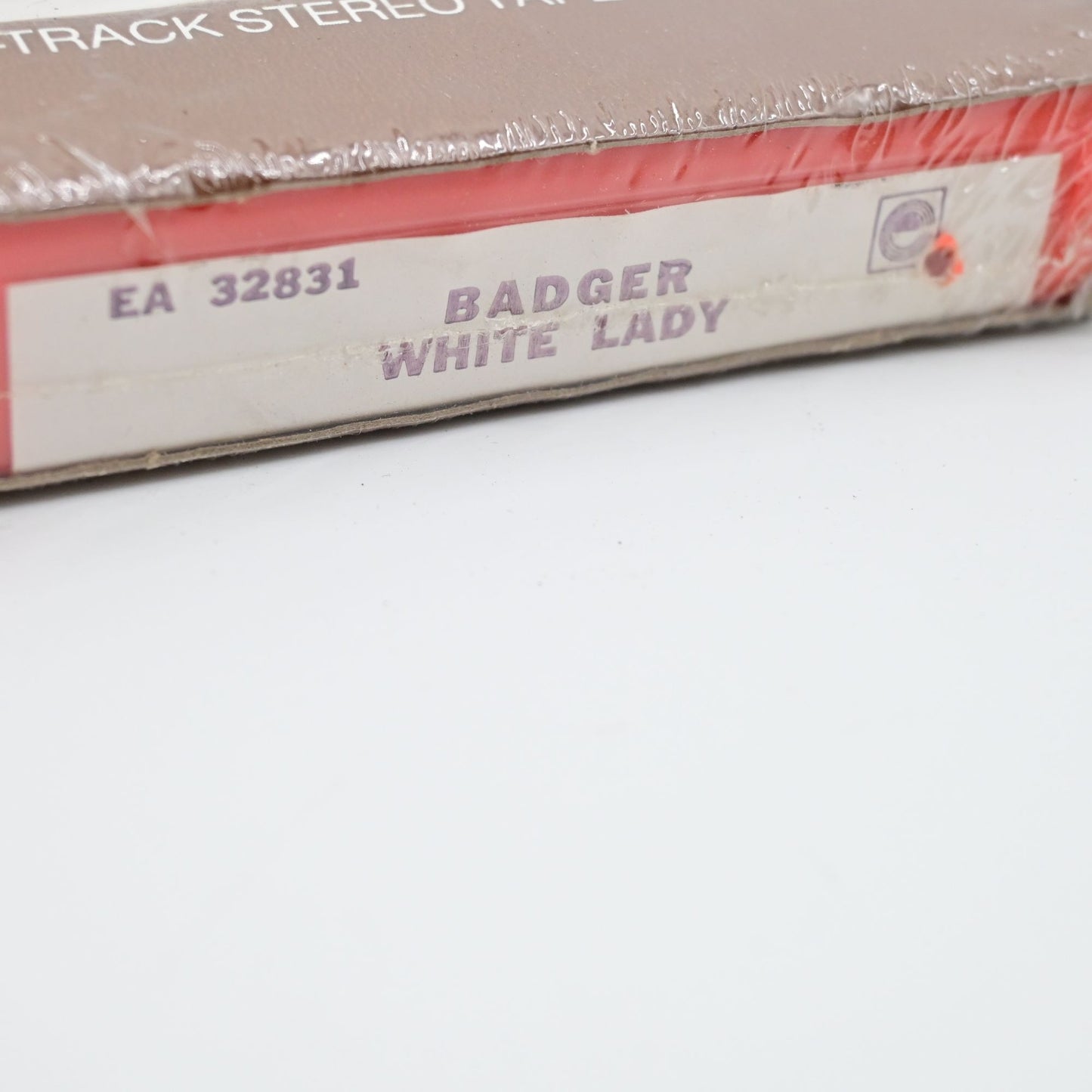 White Lady Badger Epic 8-Track Stereo Tape Cartridge