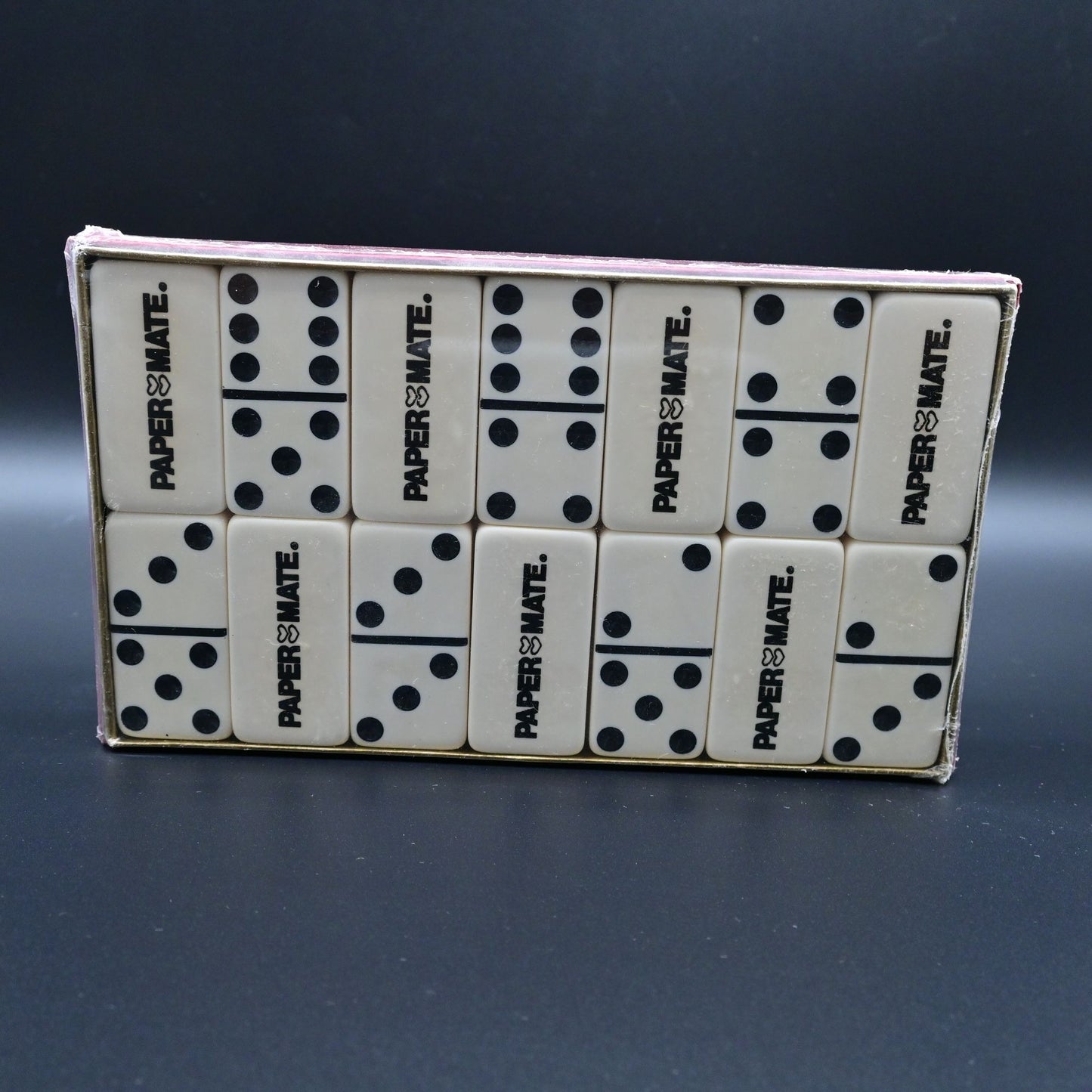 Paper Mate Marblelike Dominoes Set In Original Box