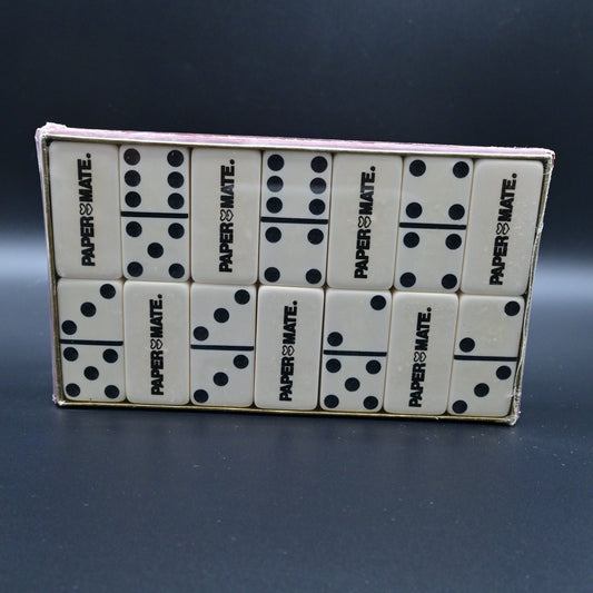Paper Mate Marblelike Dominoes Set In Original Box
