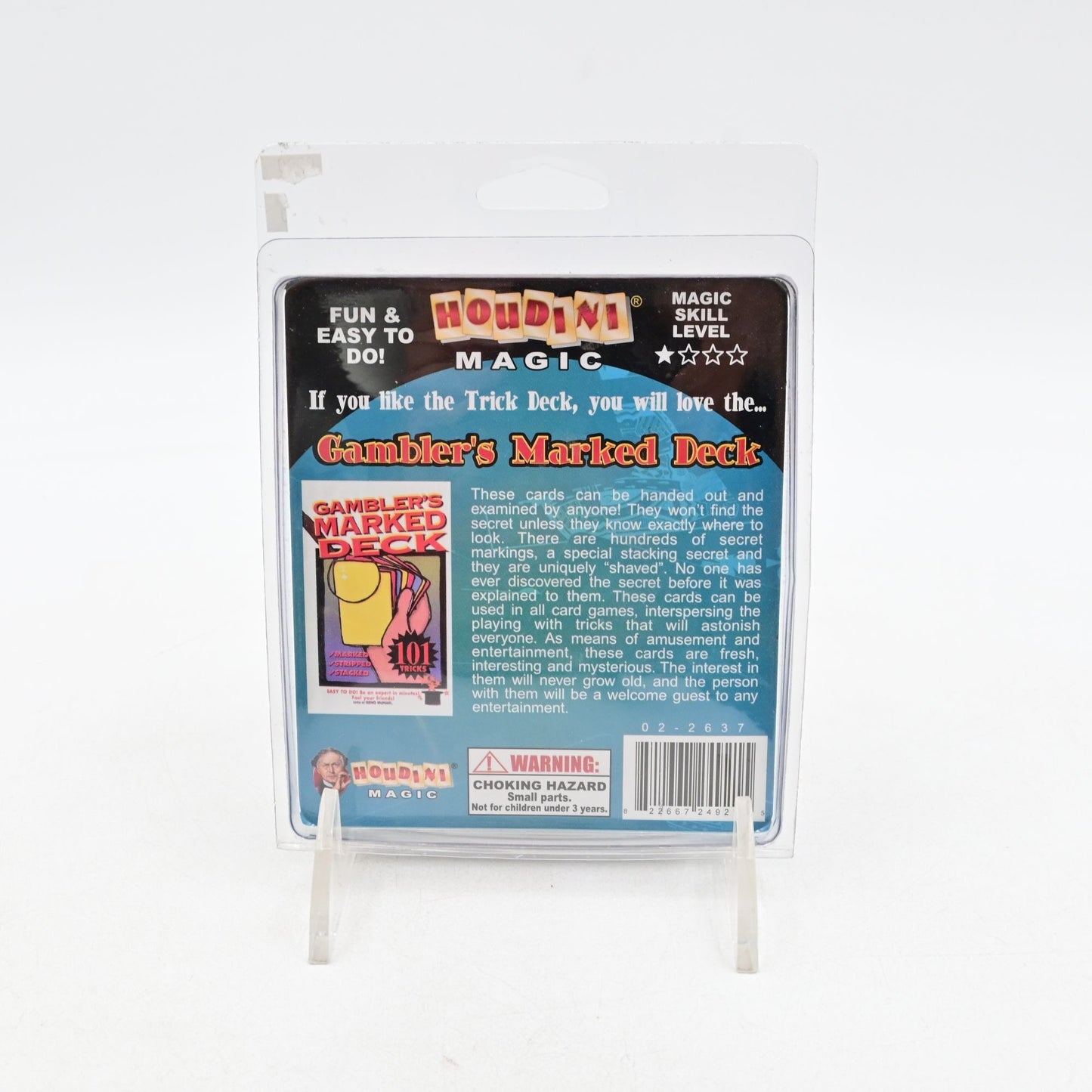 Houdini Magic Cards Tapered Trick Deck