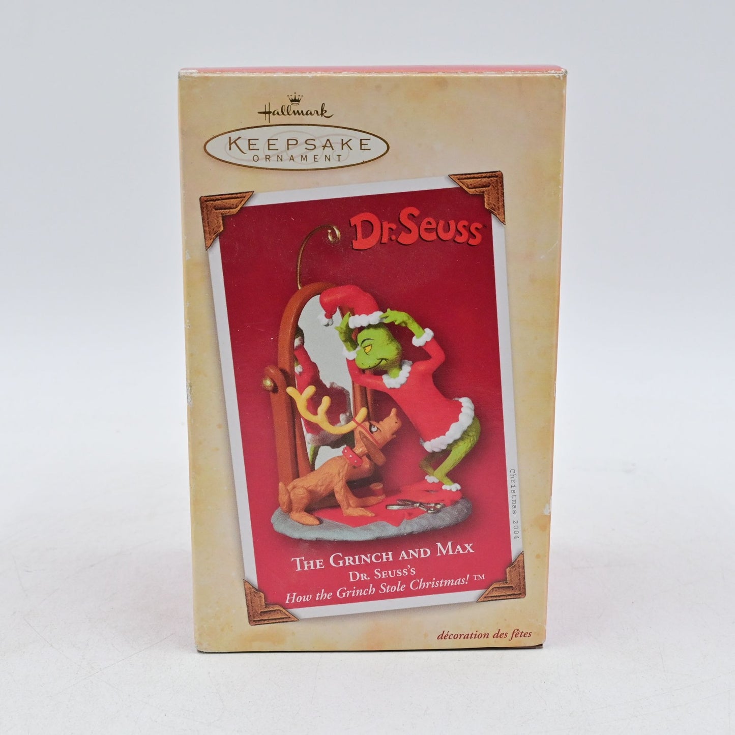 Hallmark Keepsake The Grinch and Max Dr. Seuss Ornament Vintage 2004