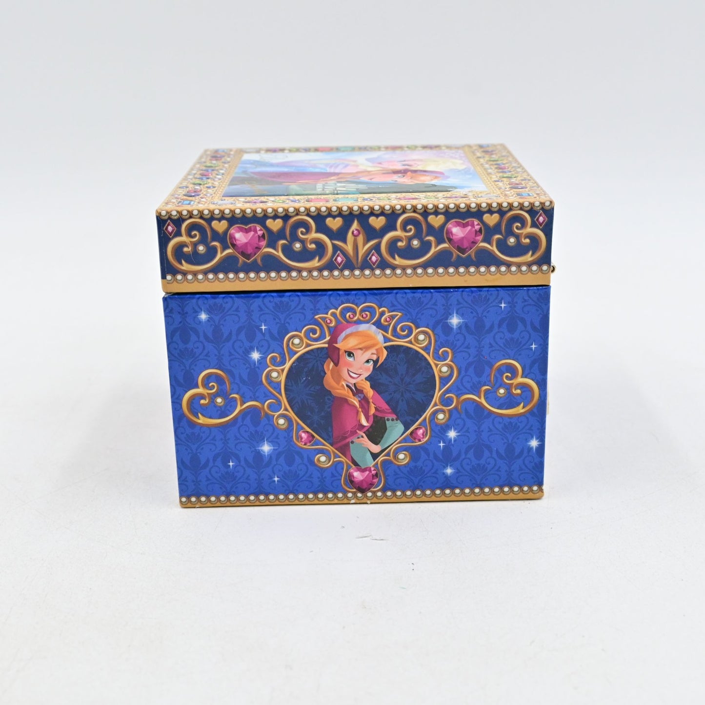 Disney Parks Frozen Elsa & Anna Music Box / Jewelry Box 2013 Let It Go