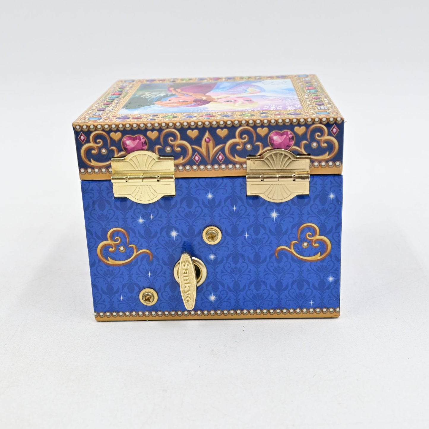 Disney Parks Frozen Elsa & Anna Music Box / Jewelry Box 2013 Let It Go