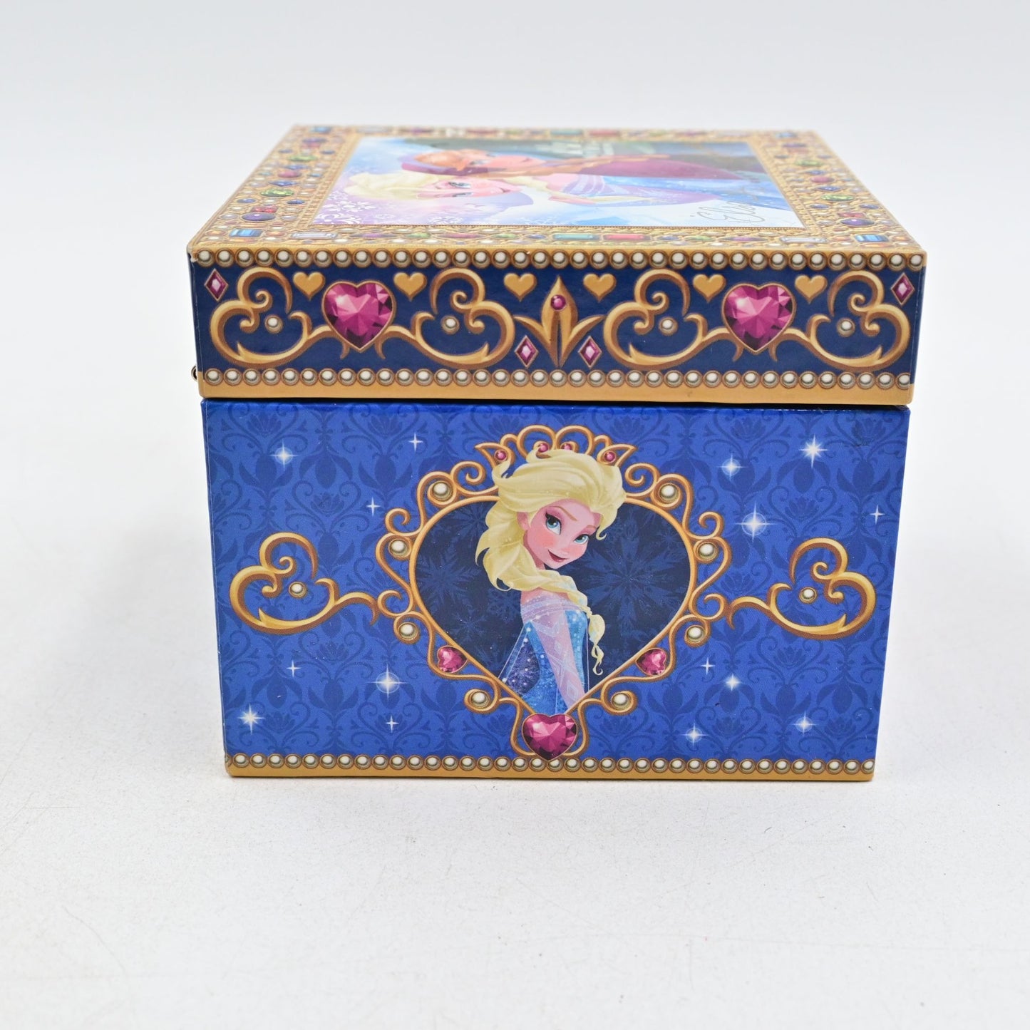 Disney Parks Frozen Elsa & Anna Music Box / Jewelry Box 2013 Let It Go