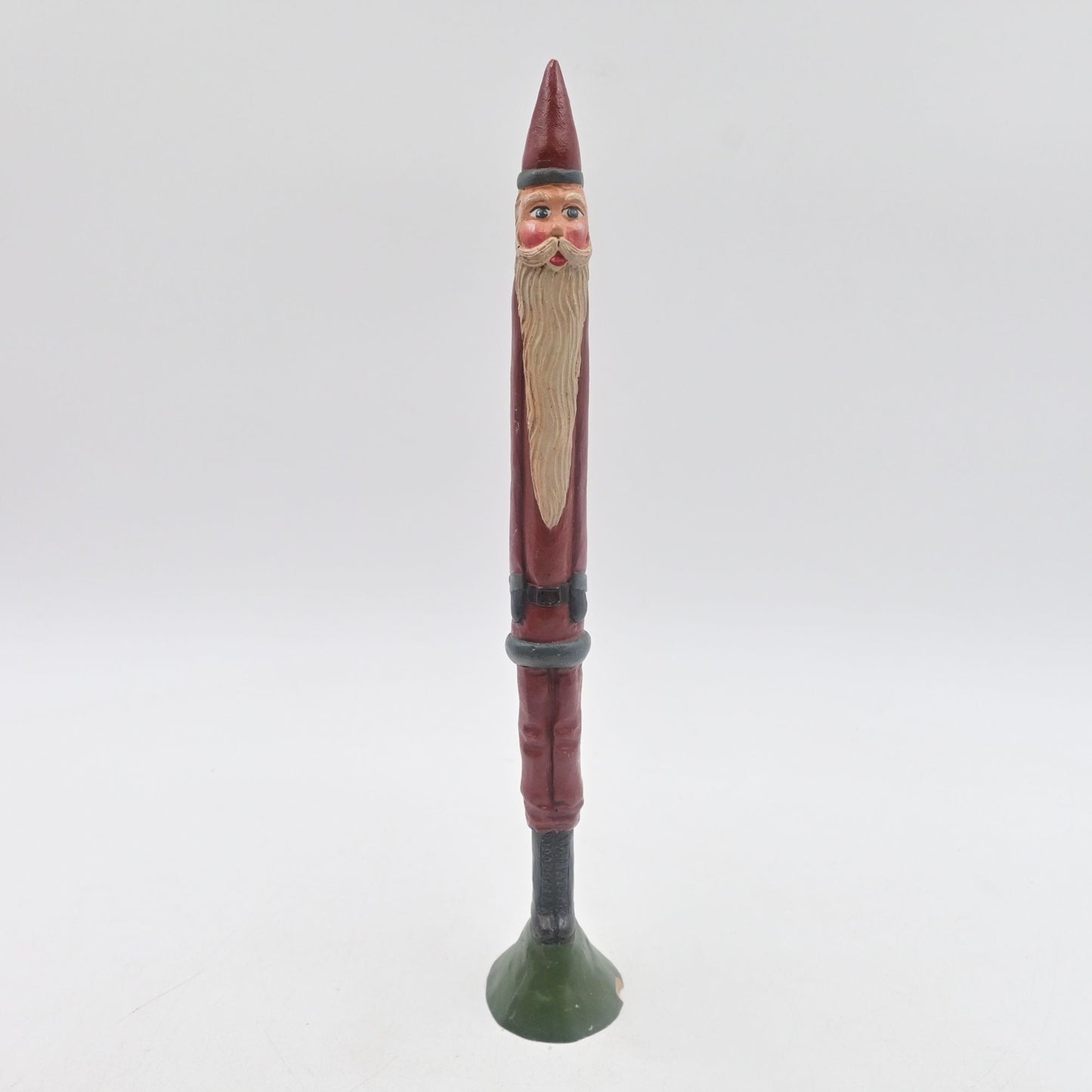 Jim Shore Pencil Slim Santa Vintage 1990 Figure