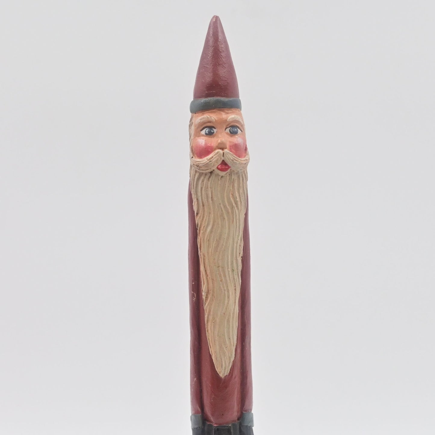 Jim Shore Pencil Slim Santa Vintage 1990 Figure