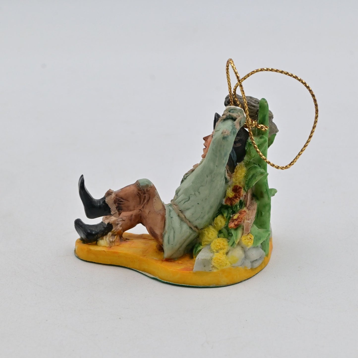 Vintage 1989 Wizard Of Oz Scarecrow Ornament By Dave Grossman With Original Box