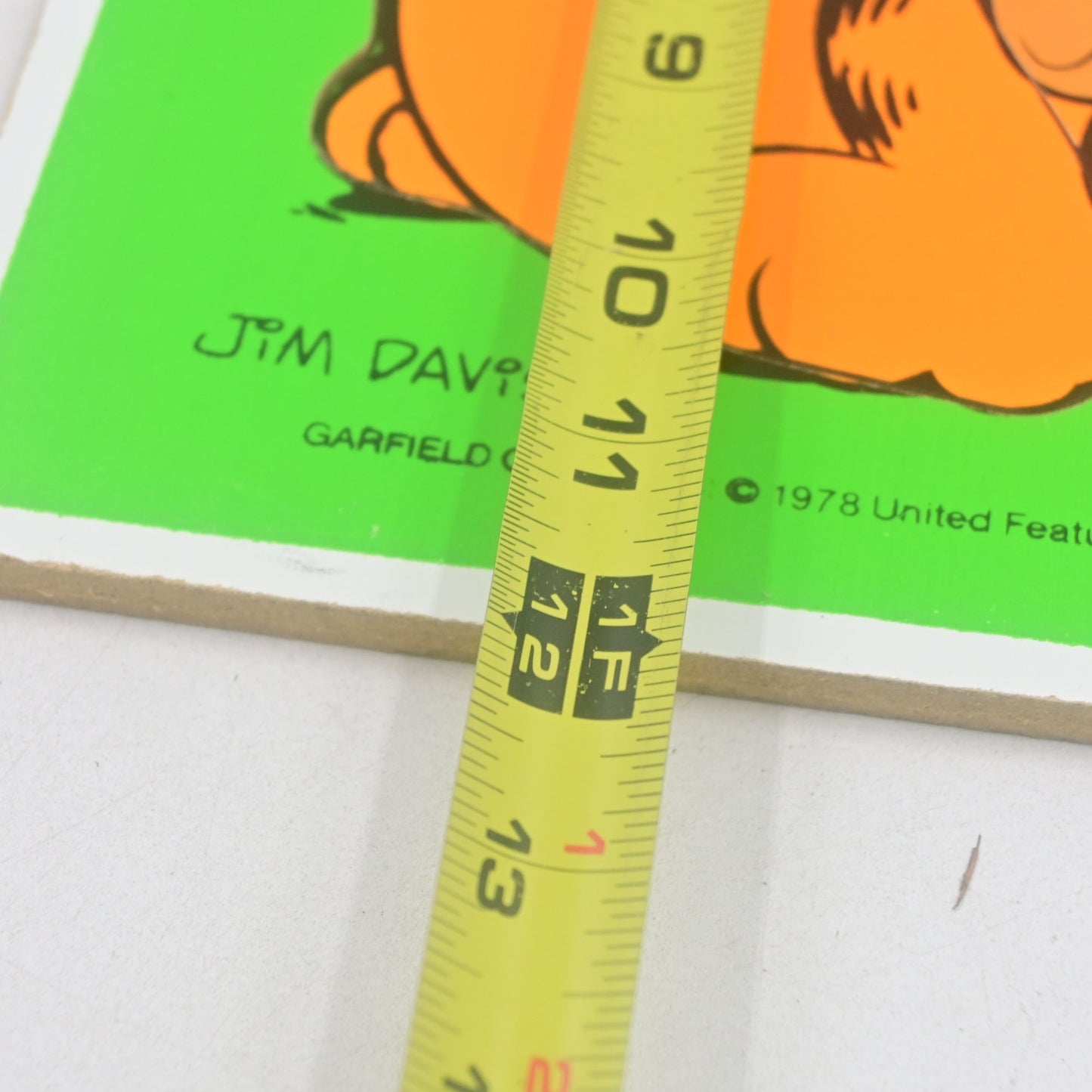 Jim Davis Playskool Wooden Puzzle Garfield Vintage 1978
