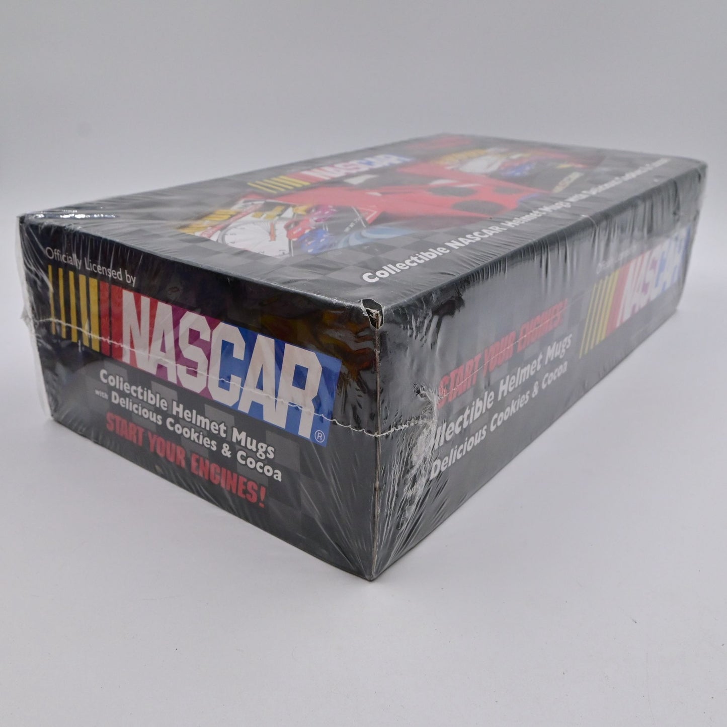 Vintage 2004 Nascar Cookies And Coco Helmet Mug Set