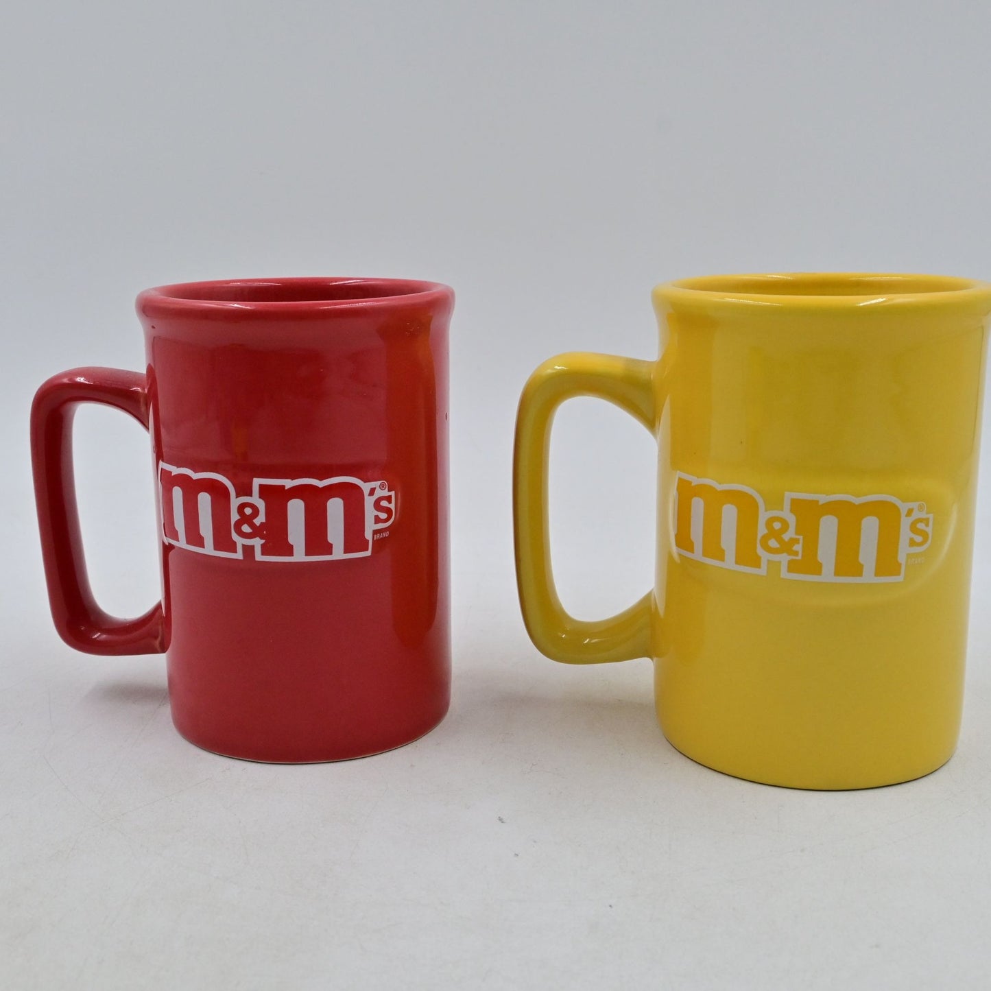 M&M's World Yellow & Red Character Mug Bundle Of 2