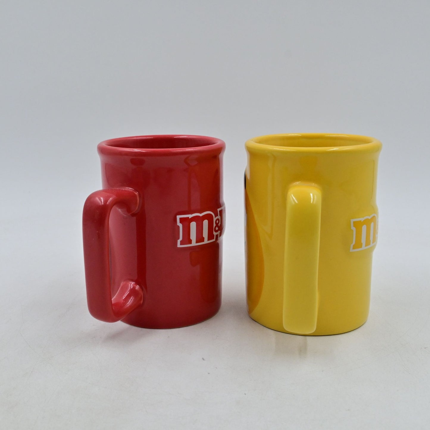 M&M's World Yellow & Red Character Mug Bundle Of 2
