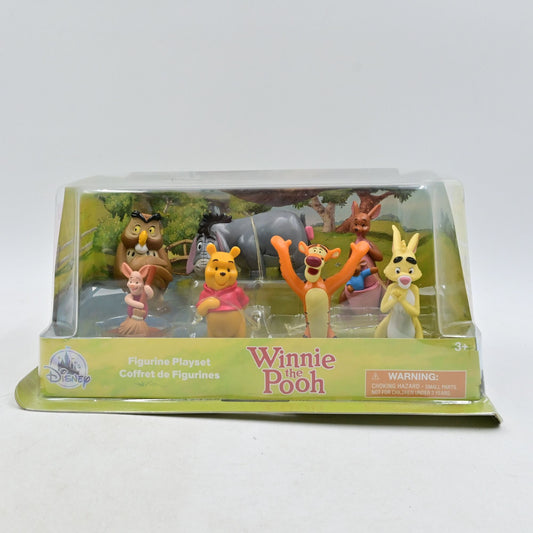Disney Winnie the Pooh 9-Piece Deluxe PVC Figure Play Set Cake Toppers