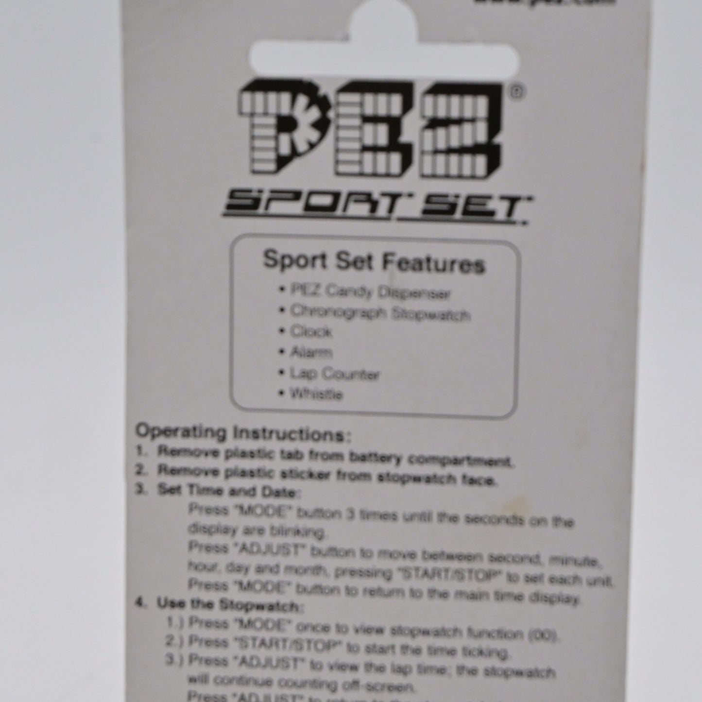 Pez Sport Set Red - Vintage 2005