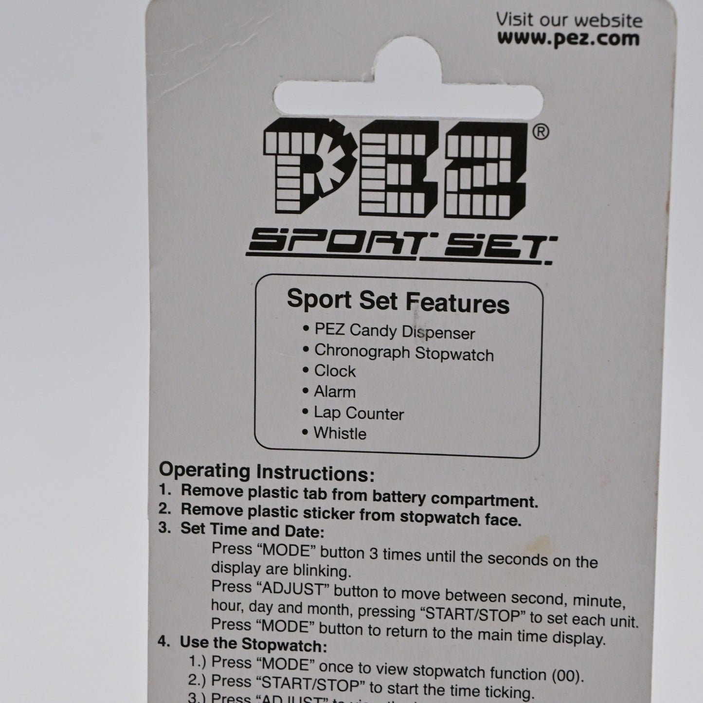 Pez Sport Set Red - Vintage 2005