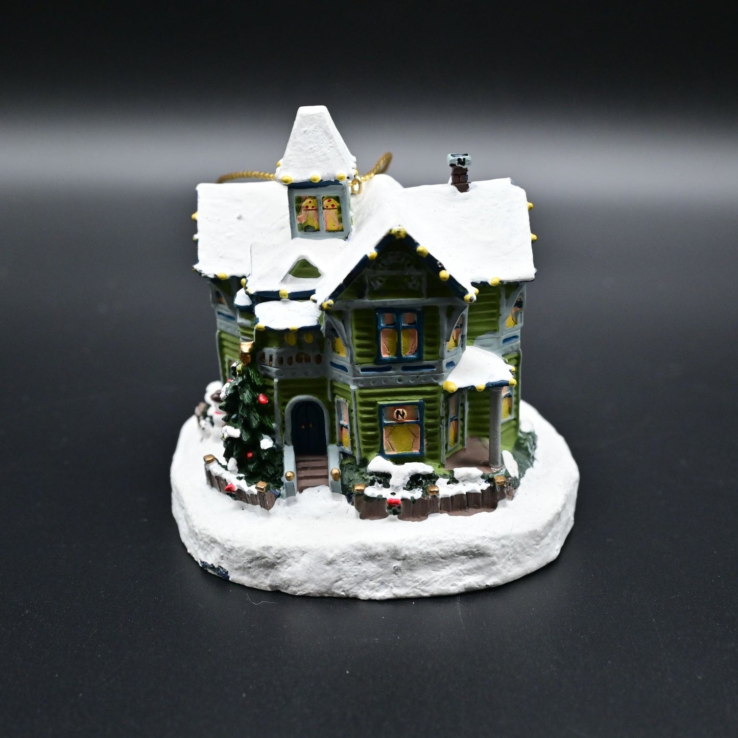 Thomas Kinkade Ornament Winter Memories Victorian Christmas Collection