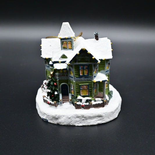 Thomas Kinkade Ornament Winter Memories Victorian Christmas Collection