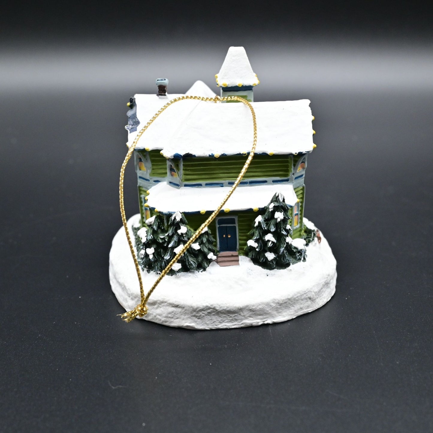 Thomas Kinkade Ornament Winter Memories Victorian Christmas Collection