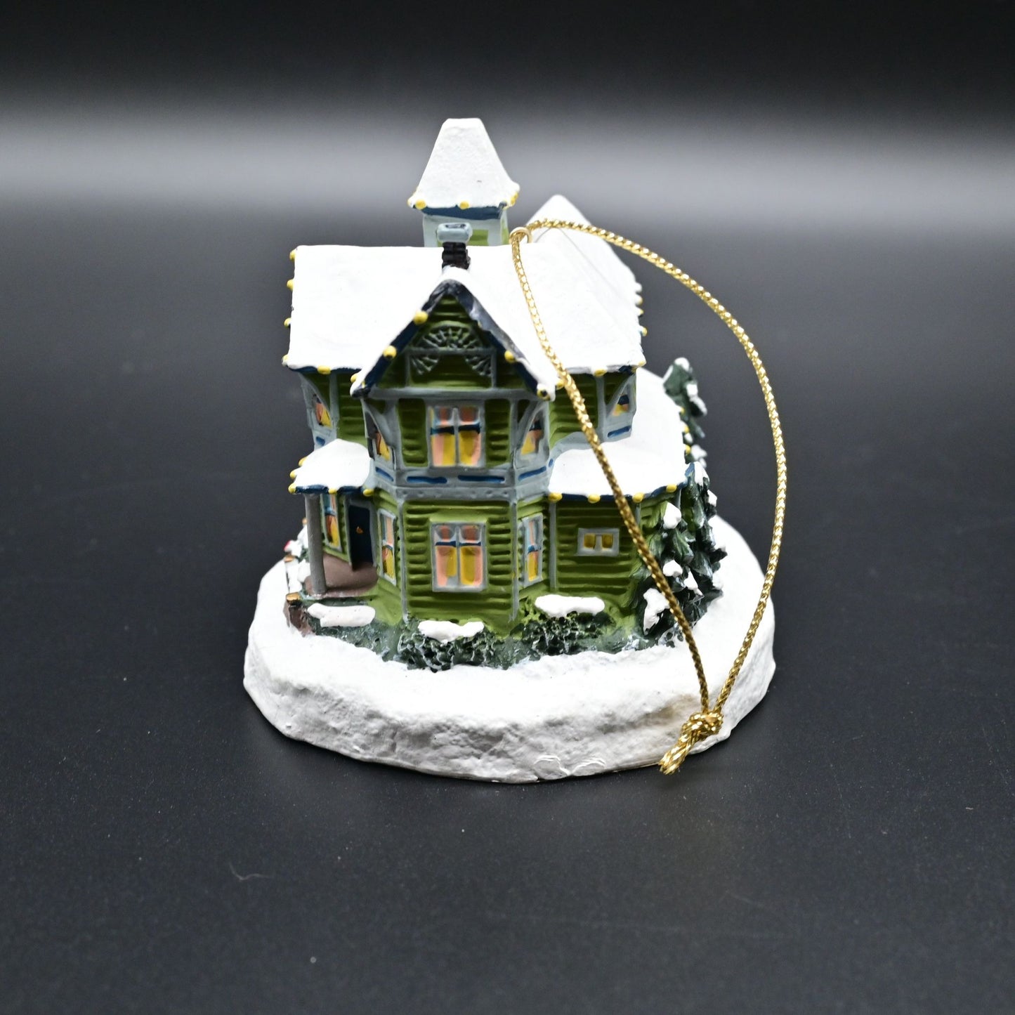 Thomas Kinkade Ornament Winter Memories Victorian Christmas Collection